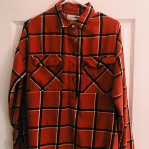 Plaid button up